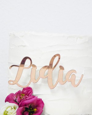 CAKE TOPPER FRONTAL NOMBRE